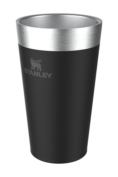 Stanley Drink Black Steel Adv Vac 16oz Pint Cup - 0,47 L