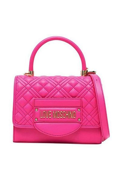 Love Moschino Prošívaná kabelka Leder 21 cm