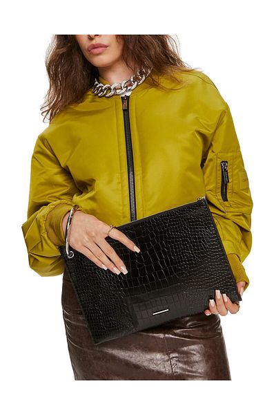 Calvin Klein Black Shoulder Bag - Strap, Compartment, Daily Use, Brand Logo K60K 612180 -BEH