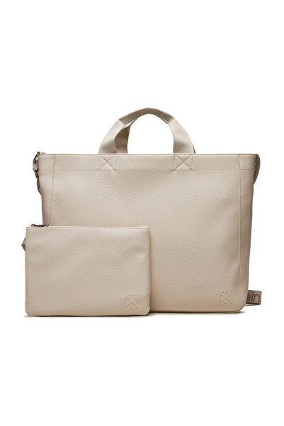 Calvin Klein Açık Ekru Kadın Çapraz Çanta K60K612230ACF