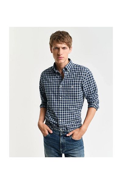 Gant REG CLASSIC POPLIN TARTAN SHIRT