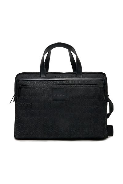 Calvin Klein Black Men's Laptop Compatible Bag Ck Remote Conv.