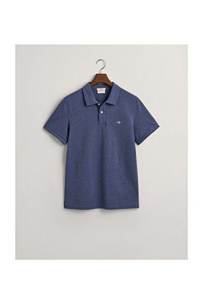Gant SLIM SHIELD SS PIQUE POLO – Pánské polo triko Slim Shield SS Pique