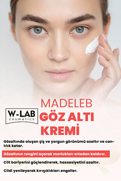 W-Lab Cosmetics Madeleb Göz Altı Kremi 20 ml