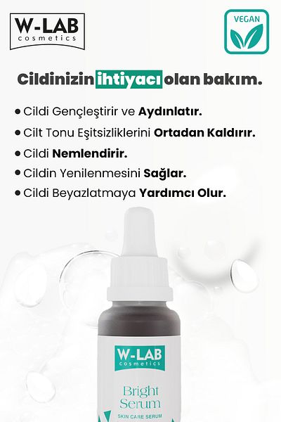 W-Lab Kozmetik Bright Serum 30 ml