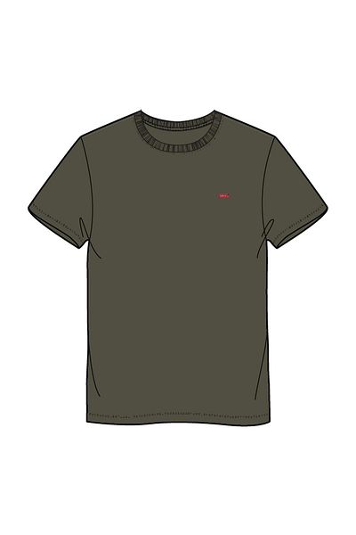 Levi's Original Housemark Tee Grünes T-Shirt für Männer
