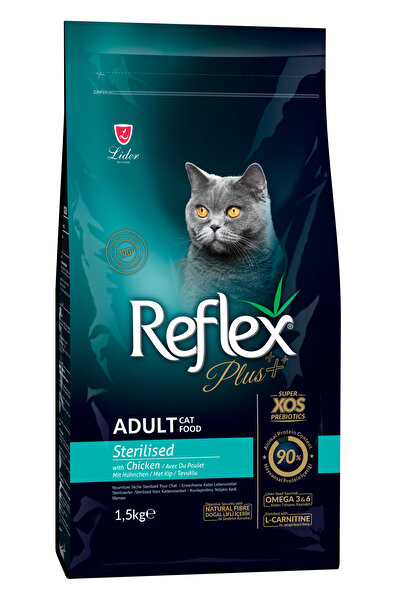 Reflex Plus Sterilised Tavuklu Kısırlaştırılmış Yetişkin Kedi Maması 1.5 Kg