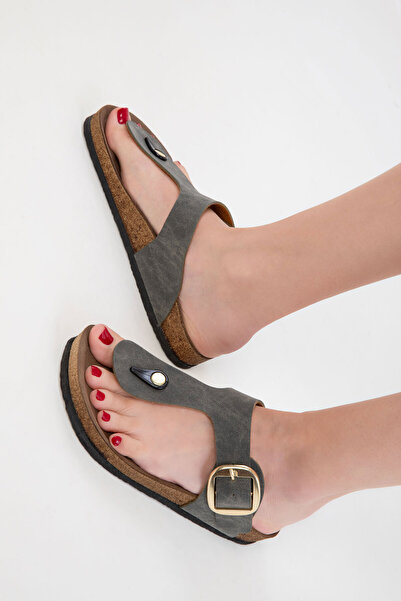 SOHO 20478 Papuci de damă kaki