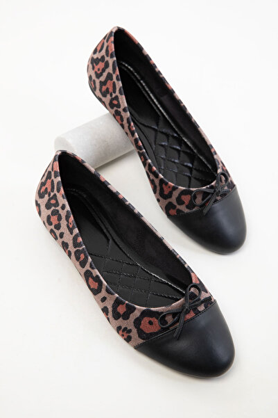 SOHO Leopar Kadın Babet 20469