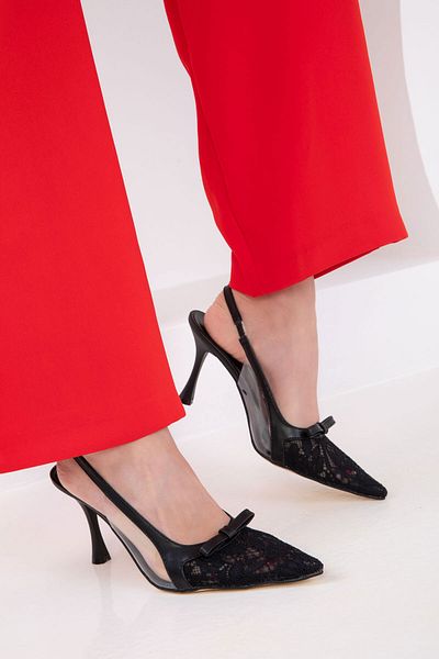 SOHO 20480 Pantofi clasici cu toc pentru femei negre