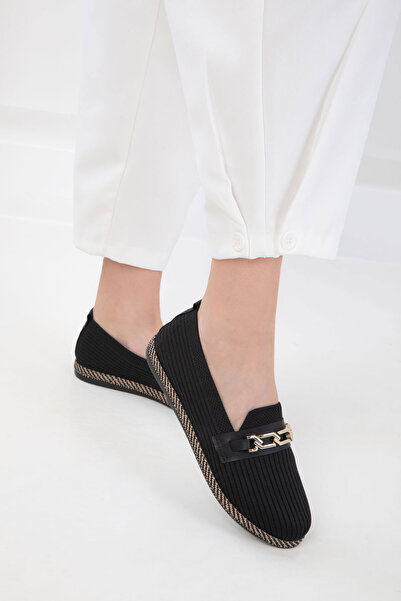SOHO Siyah Kadın Loafer Ayakkabı 20475