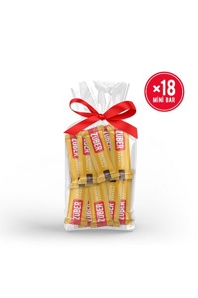 Züber Mini Fruit Bar with Peanut and Cocoa Pack 20Gr X 18 Pieces