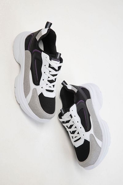 SOHO Ice-Black-Purple-Y Women's Sneaker 18802