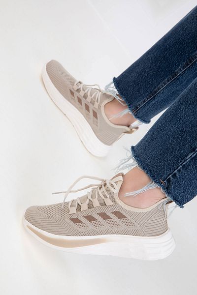 SOHO Beige-Brown Women's Sneaker 20439