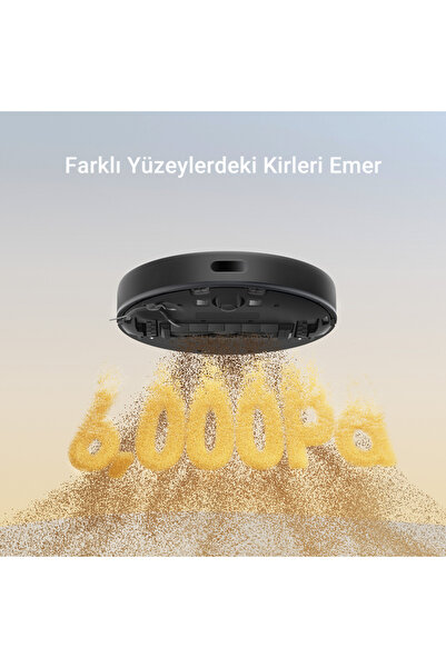 Dreame D9 Max Gen 2 Robot Süpürge Siyah, 6.000Pa Emiş Gücü