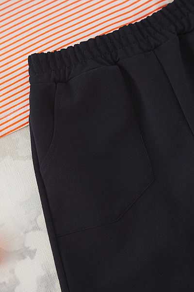 TRENDYOLKIDS Fiú Algodonli gallér Jump Orange TKD öltöny TBKDIJH