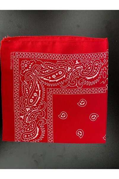 LUXERRA Crvena Etnički uzorak bandana