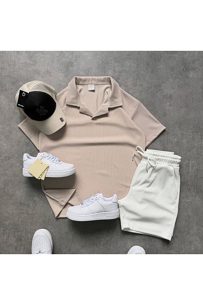 viperkombin Bürümcük T-Shirt and Shorts Summer Set 2 Pieces