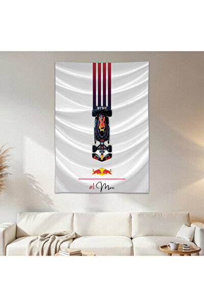 Geek Cultcha Max Verstappen Wall Drape Wall Tapestry First Quality Satin Fabr...