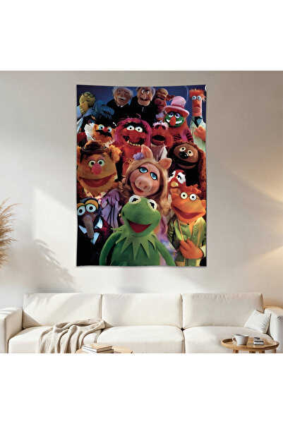 Geek Cultcha The Muppets Wall Cloth Wall Tapestry First Quality Satin Fabric ...
