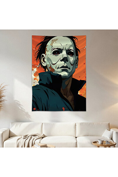 Geek Cultcha Michael Myers Hallooween Wall Drape Wall Tapestry First Quality ...