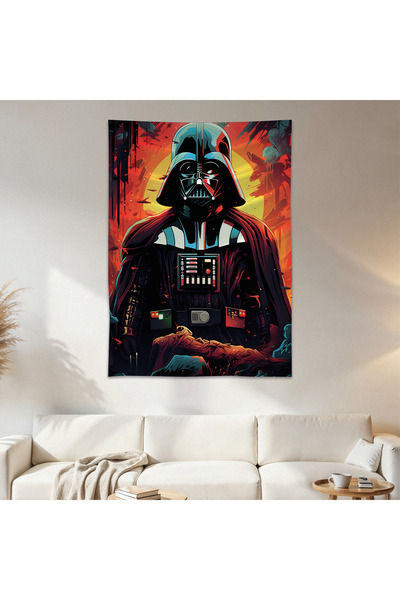 Geek Cultcha Darth Vader Wall Covering Tapestry First Quality Satin Fabric Po...