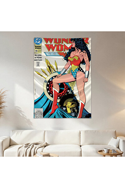 Geek Cultcha Wonder Woman Wall Cloth Wall Tapestry First Quality Satin Fabric...