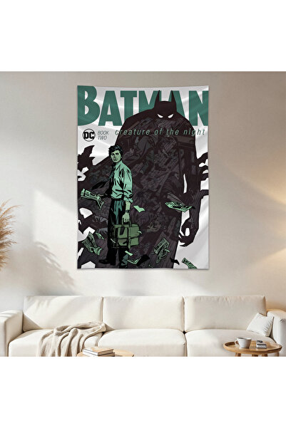 Geek Cultcha Batman Wall Cloth Wall Tapestry First Quality Satin Fabric Poster
