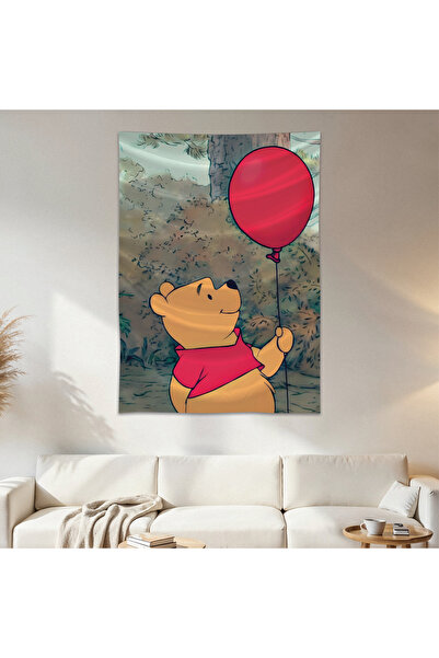 Geek Cultcha Winnie The Pooh Duvar Örtüsü Duvar Halısı Birinci Kalite Saten K...