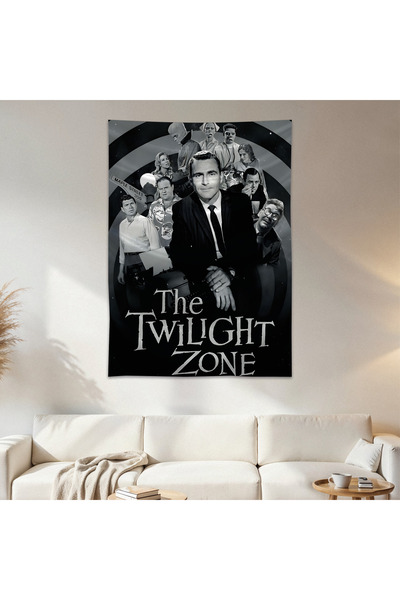 Geek Cultcha ملصق جداري من قماش الساتان عالي الجودة من The Twilight Zone