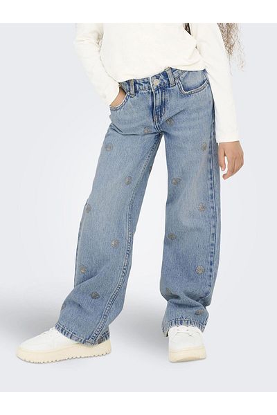 Kids Only Jeans mit weitem Bein KOGJUICY Hohe Taille Weiter Beinschnitt Jeans