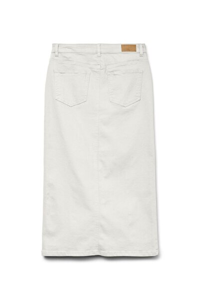 Vero Moda Jeansrock VMWILD Hohe Taille Langer Rock