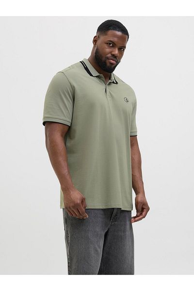 Jack & Jones Plus T-shirt Plus Size Einfarbig T-shirt