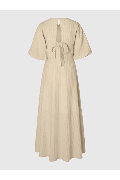 Selected Femme Maxikleid Ballonärmel