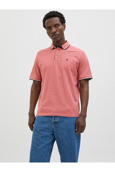 Jack & Jones Premium Poloshirt All Over Print Polokragen Poloshirt