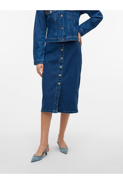 Vero Moda Rock VMNATTY Mittlere Taille Midirock