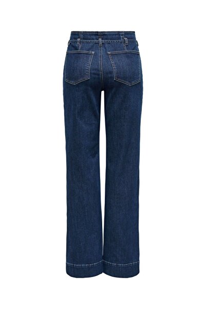ONLY Jeans mit weitem Bein ONLJUICY-WAUW Hohe Taille Weiter Beinschnitt Jeans