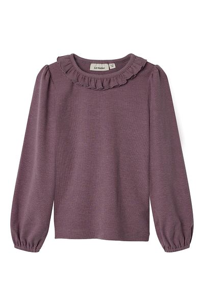 Lil' Atelier Oberteil mit langen Ärmeln Slim Fit