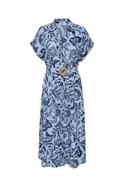 ONLY Hemdblusenkleid ONLJAKIRI Langes Kleid