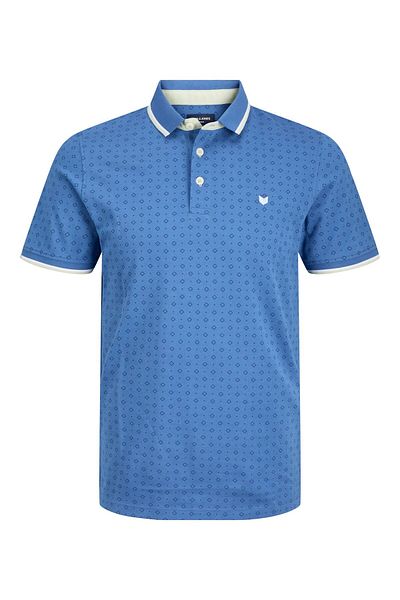 Jack & Jones Premium Poloshirt All Over Print Polokragen Poloshirt