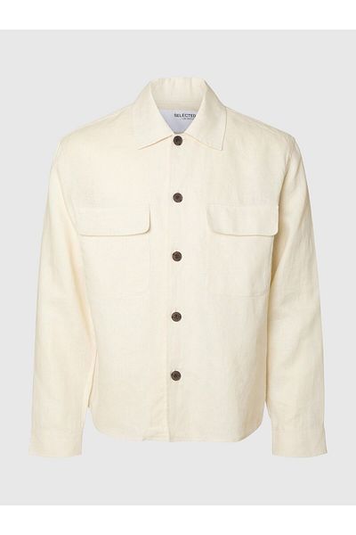 Selected Homme Overshirt 100% Leinen