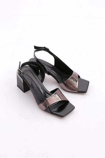 DGN 401 Pantofi cu toc cu curele la gleznă pentru femei