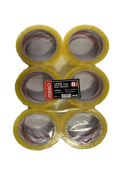 EKBAĞ Ekbağ Tape Band Osso 45Mmx100M (Box 6 Pieces)