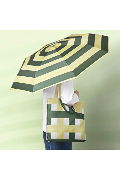 IKEA SKYNKE Carrier bag, white/multicolour, 45 x 36 cm