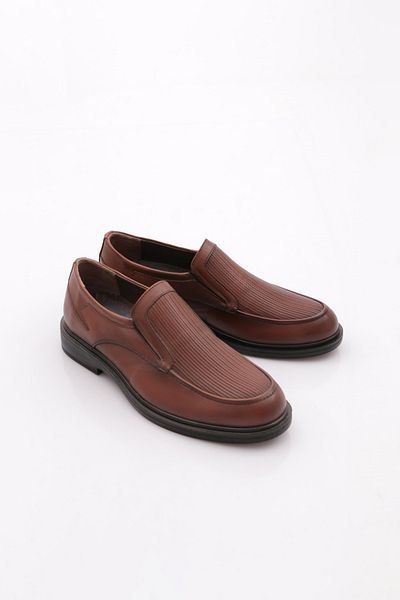DGN Ανδρικά παπούτσια Comfort Γνήσιο δέρμα Tan 210882617