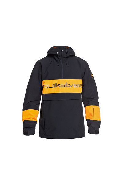 Quiksilver Men's Snowboard Coat Steeze Black Men's Snowboard Jacket Eqytj03274