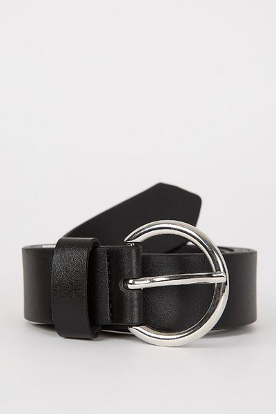 DeFacto Cataramă ovală pentru femei, centură de blugi din piele artificială (B1530axns)
