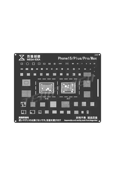 Choice مجموعة استنسل QIANLI BGA Reballing لأجهزة iPhone 15 14 13 12 11 Pro Max XS Max XR X 8P 8