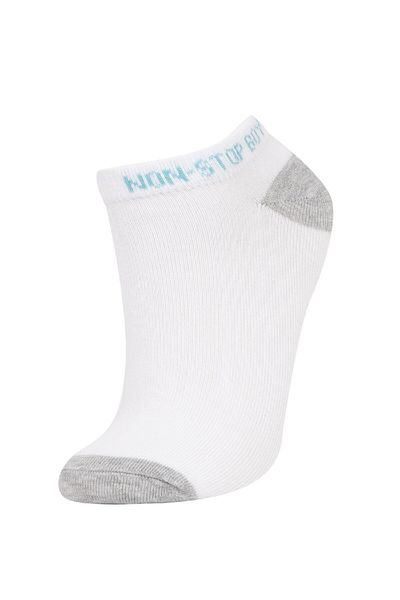 DeFacto Boy's 7-Piece Cotton Booties Socks W8890a6ns