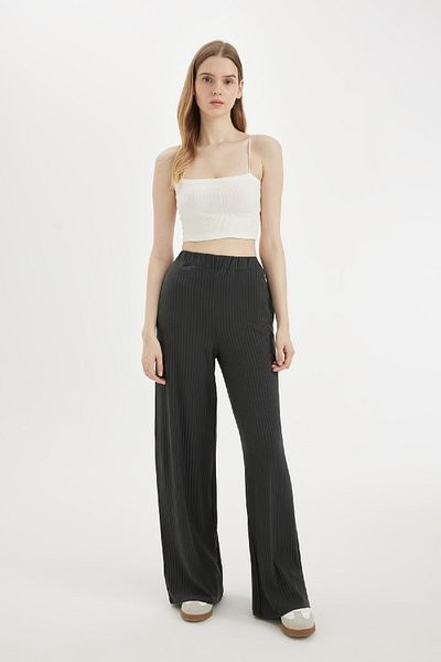 DeFacto Φαρδύ πόδι - Fit Wide Leg Modal Sweatpants C0493ax24sm